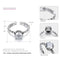 Say You Say Me 925 Sterling Silver Adjustable White Zircon Rings Wedding&Engagement Bridal Jewelry Cuff Rings 2018 Fashion--JadeMoghul Inc.