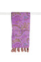 Scarves Designer Scarf 18" x 72" Multi-colored Eclectic, Bohemian, Traditional Scarf 7603 HomeRoots