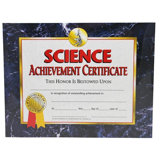 SCIENCE ACHIEVEMENT 30/PK 8.5 X 11-Supplies-JadeMoghul Inc.