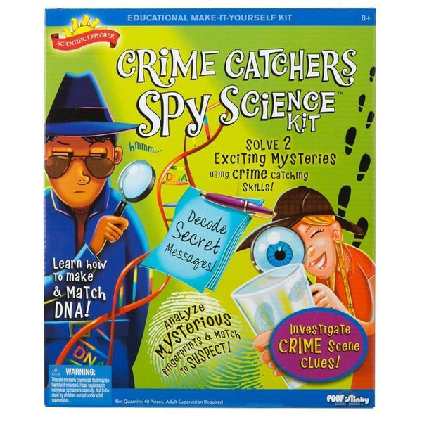 SCIENTIFIC EXPLORER CRIME SPY KIT-Toys & Games-JadeMoghul Inc.