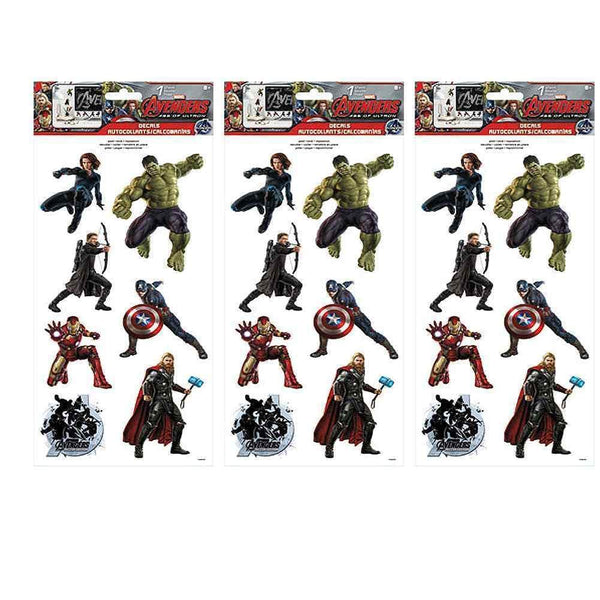 The Avengers Age of Ultron Sticker Sticker Decals [3 Packs]
