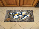 Scraper Mat Welcome Door Mat NHL Nashville Predators Scraper Mat 19"x30" Camo FANMATS