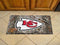 Scraper Mat Welcome Mat NFL Kansas City Chiefs Scraper Mat 19"x30" Camo FANMATS