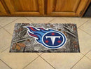 Scraper Mat Welcome Mat NFL Tennessee Titans Scraper Mat 19"x30" Camo FANMATS