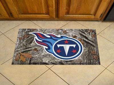 Scraper Mat Welcome Mat NFL Tennessee Titans Scraper Mat 19"x30" Camo FANMATS