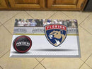 Scraper Mat Welcome Mat NHL Florida Panthers Scraper Mat 19"x30" Puck FANMATS