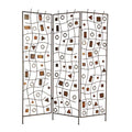 Screens Balcony Privacy Screen - 1" x 63" x 72" Bronze, Metal, Morton - Screen HomeRoots