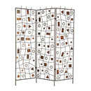 Screens Balcony Privacy Screen - 1" x 63" x 72" Bronze, Metal, Morton - Screen HomeRoots
