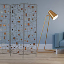 Screens Balcony Privacy Screen - 1" x 63" x 72" Bronze, Metal, Morton - Screen HomeRoots