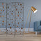 Screens Balcony Privacy Screen - 1" x 63" x 72" Bronze, Metal, Morton - Screen HomeRoots