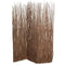 Screens Balcony Privacy Screen - 1" x 63" x 84" Brown Willow Adirondack - Screen HomeRoots