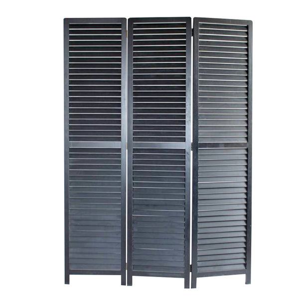 Screens Black Screen - 1" x 47" x 67" Black, Wood - Screen HomeRoots