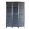 Screens Black Screen - 1" x 47" x 67" Black, Wood - Screen HomeRoots