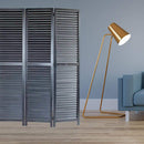 Screens Black Screen - 1" x 47" x 67" Black, Wood - Screen HomeRoots