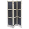 Screens Black Screen - 1" x 48" x 67" Black, Wood & Fabric - Screen HomeRoots