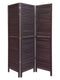 Screens Black Screen - 1" x 48" x 67" Black, Wood, Shutter - Screen HomeRoots