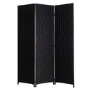 Screens Black Screen - 1" x 54" x 72" Black, Wood - 3 Panel Screen HomeRoots