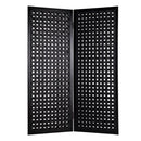 Screens Black Screen - 1" x 55" x 75" Black, Faux-leather - Screen HomeRoots