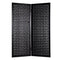 Screens Black Screen - 1" x 55" x 75" Black, Faux-leather - Screen HomeRoots