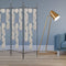 Screens Black Screen - 1" x 58" x 71" Black, Iron Art - Screen HomeRoots