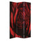 Screens Front Screen Doors - 1" x 48" x 72" Multi-Color, Wood, Canvas, Blossom Screen HomeRoots