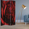 Screens Front Screen Doors - 1" x 48" x 72" Multi-Color, Wood, Canvas, Blossom Screen HomeRoots