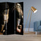 Screens Front Screen Doors - 1" x 48" x 72" Multi-Color, Wood, Canvas, Budda - Screen HomeRoots
