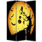 Screens Front Screen Doors - 1" x 48" x 72" Multi-Color, Wood, Canvas, Halloween - Screen HomeRoots