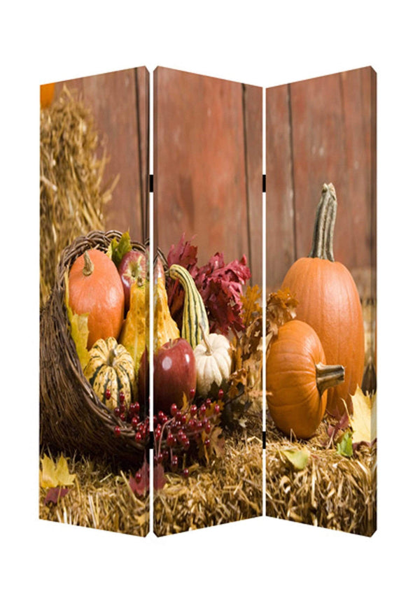 Screens Front Screen Doors - 1" x 48" x 72" Multi-Color, Wood, Canvas, Harvest - Screen HomeRoots