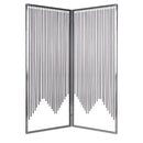 Screens Front Screen Doors - 1" x 55" x 71" Silver, Metal - Screen HomeRoots