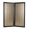 Screens Front Screen Doors - 1" x 59" x 67" Gold, Wood & Fabric - Screen HomeRoots