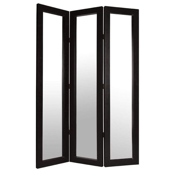 Screens Front Screen Doors - 1" x 63" x 84" Brown, Faux-leather - Screen HomeRoots