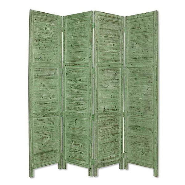 Screens Green Screen - 1" x 76" x 84" Green, Wood- Screen HomeRoots