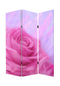Screens Home Screen - 1" x 48" x 72" Multi-Color, Wood, Canvas, Flourish - Screen HomeRoots