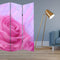 Screens Home Screen - 1" x 48" x 72" Multi-Color, Wood, Canvas, Flourish - Screen HomeRoots