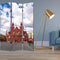 Screens Home Screen - 1" x 48" x 72" Multi-Color, Wood, Canvas, Russia - Screen HomeRoots
