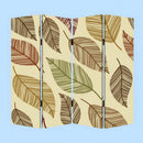 Screens Home Screen - 1" x 84" x 84" Multi-Color, Wood, Canvas, Perpetual Leaf - Screen HomeRoots
