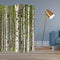 Screens Home Screen - 1" x 84" x 84" Multi-Color, Wood, Canvas, Prolific Forrest - Screen HomeRoots
