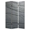 Screens Outdoor Privacy Screen - 1" x 48" x 72" Multi-Color, Wood, Canvas, Black Slate - Screen HomeRoots