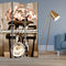 Screens Outdoor Privacy Screen - 1" x 48" x 72" Multi-Color, Wood, Canvas, Valentine - Screen HomeRoots