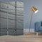 Screens Outdoor Privacy Screen - 1" x 84" x 84" Multi-Color, Wood, Canvas, Black Slate - Screen HomeRoots