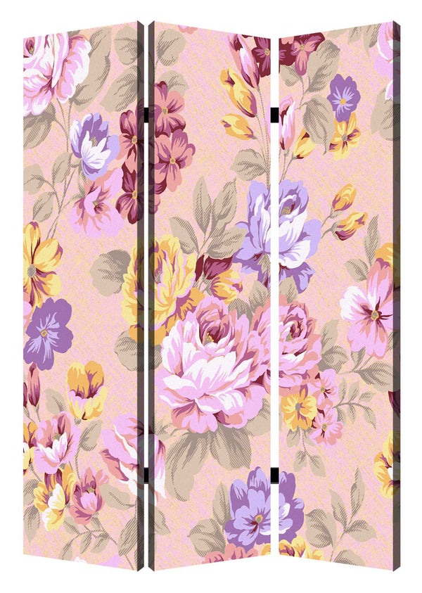 Screens Patio Screen Door - 1" x 48" x 72" Multi-Color, Floral Pattern - Screen HomeRoots
