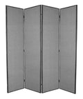 Screens Patio Screen Door - 1" x 80" x 84" Gray, Wood & Fabric - Screen HomeRoots