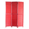 Screens Red Screen - 1" x 47" x 67" Red, Wood - Screen HomeRoots