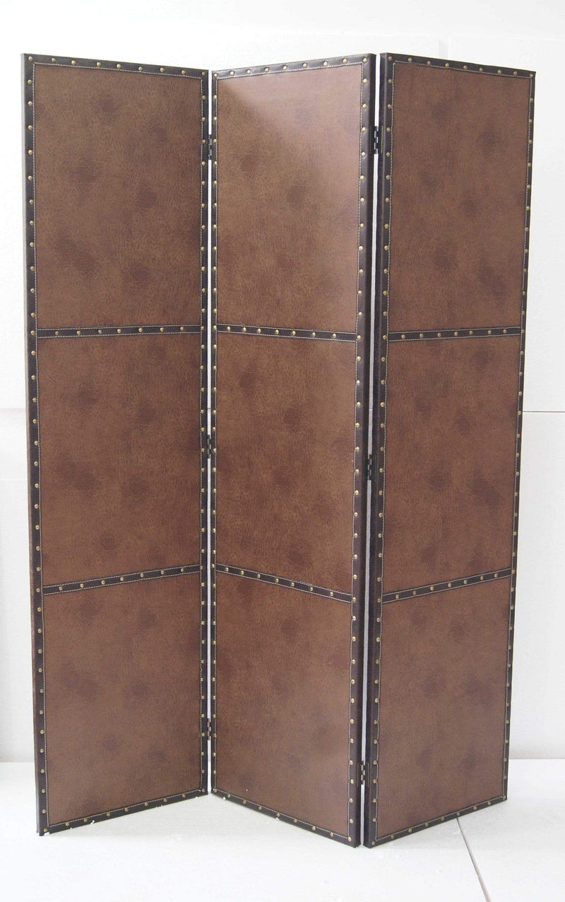 Screens Screen Door - 1" x 63" x 84" Brown, Wood, Glass - Screen HomeRoots