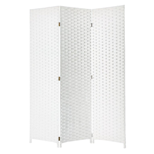 Screens White Screen - 1" x 54" x 72" White, Wood - 3 Panel Screen HomeRoots