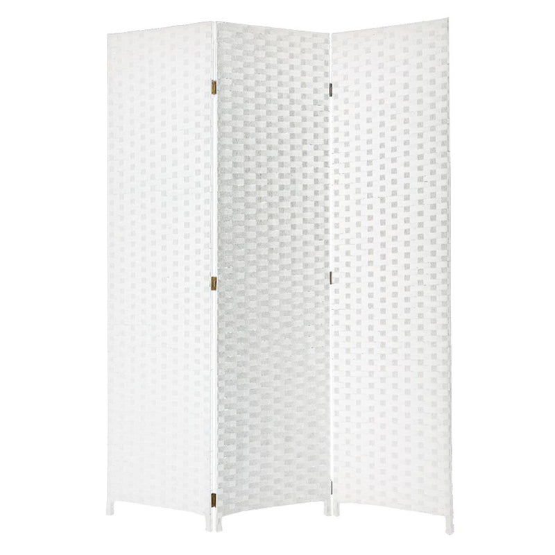 Screens White Screen - 1" x 54" x 72" White, Wood - 3 Panel Screen HomeRoots