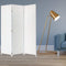 Screens White Screen - 1" x 54" x 72" White, Wood - 3 Panel Screen HomeRoots