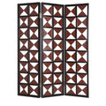 Screens White Screen - 1" x 59" x 75" White, Faux-leather - Screen HomeRoots