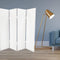 Screens White Screen - 1" x 84" x 84" White, Faux-leather - Screen HomeRoots